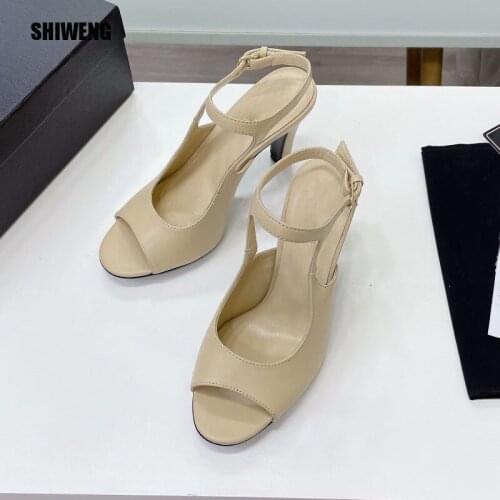 Brand Ladies Shoes Women Elegent High Heel Sandals 2021 Summer Lady Party/Office Wedding Shoe Pumps