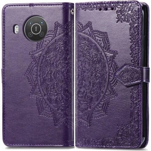 Wallet Case For Nokia X20 Capas Case Armor Shockproof Bag Filp TPU Leather Cover For Nokia X20 Case For Nokia X10 X20 Cover Book