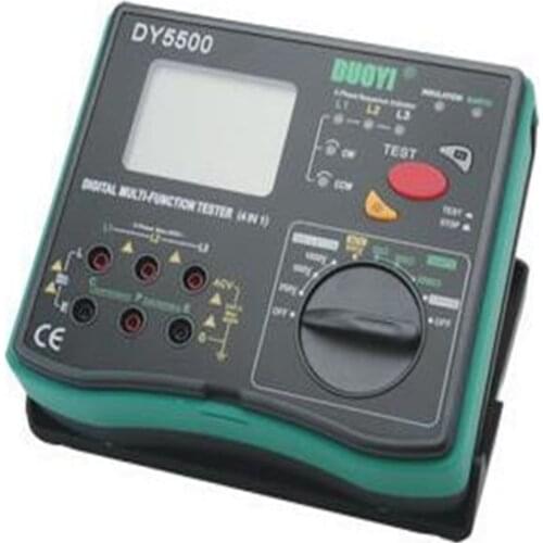 DY5500 2000Mohms low price earth Resistance tester Multi Function