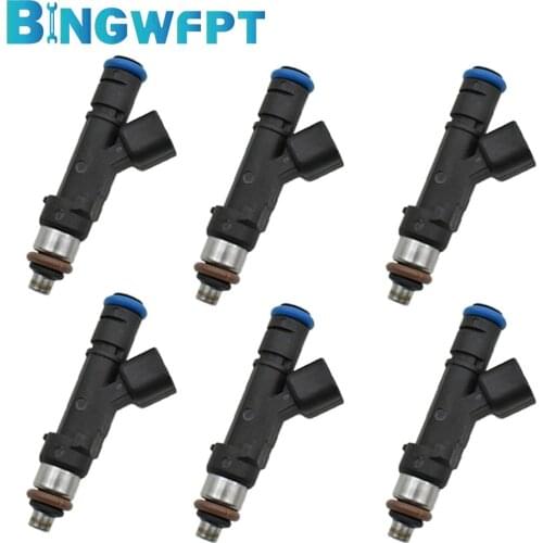 6pcs/lot 0280158119 Nozzles for Chrysler Town & Country Dodge Grand Caravan Jeep Wrangler 2007-2011 04861667AA Fuel Injector