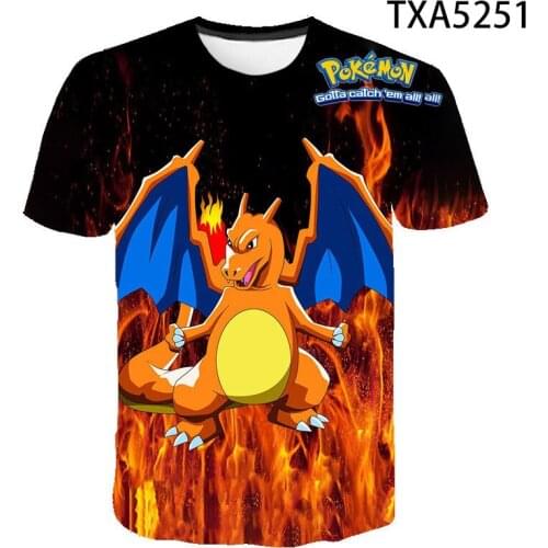 Fashion Cartoon Anime Cool 3D Printed T Shirt Summer Style Men Women Children Short Sleeve Boy Girl Kids Casual Top Tees