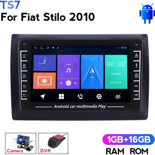 MEKEDE IPS Car radio wifi multimedia video player For 2010 Fiat Stilo 1280*720 swc stereo 2 din haed unit support OBD Carplay