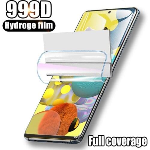 Not glass for Samsung Galaxy A01 A11 A21 A31 A41 A51 A71 A91 hydrogel film A50 A60 A80 phone screen protector protective film
