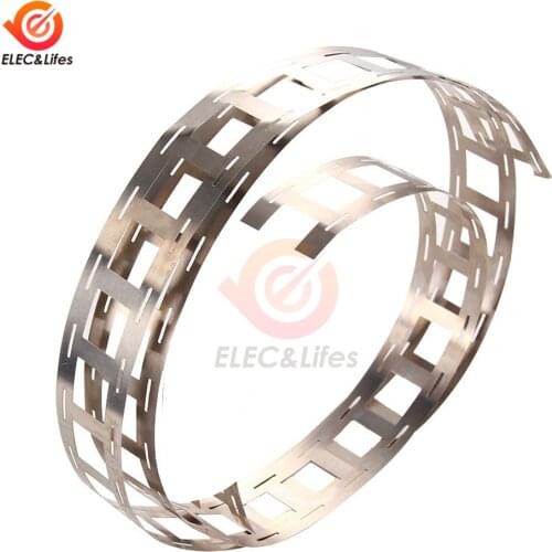 1M 3M Nickel Strip 2P 0.15*27mm Nickel Strip For 18650 Lithium Battery Welding Tape High Purity Pure Nickel Belt