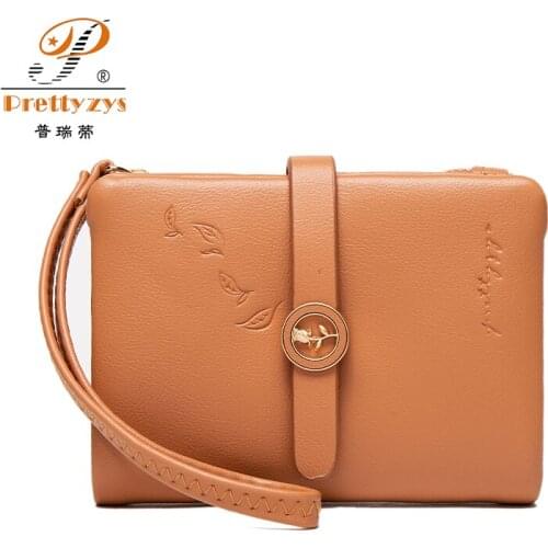 New Short Women Wallet Wristband Small Purse Flower Hasp Coin Packet PU Leather Carteira Ladies Wallets Female