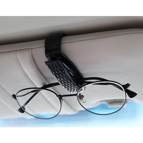 New Car Roof Sun Visor Card Ticket Glasses Convenient Clip Catcher Holder Accessories