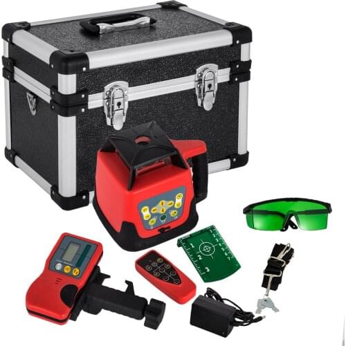 360° 500M Level Laser Rotary Lines Self Leveling Meter Green Beam Range ± 5% Horizontal Vertical Machine