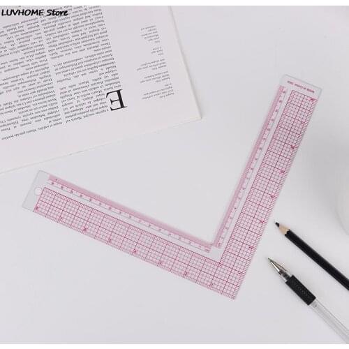 Sewing Patchwork Quilting Ruler Plastic Garment Cutting Craft Scale Rule Drawing Supplies Sewing Accessories