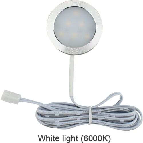 2W 12V 120LM LED Recessed Down Light Caravan Interior Lighting Roof Ceiling Light Cabinet Lamp For Camper RV Trailer Boat Van