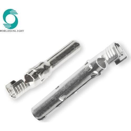 Male and Female Inside Metal Core Use for Solar Connector Pin Solar Cable Connect Terminal Pin For PV Pin