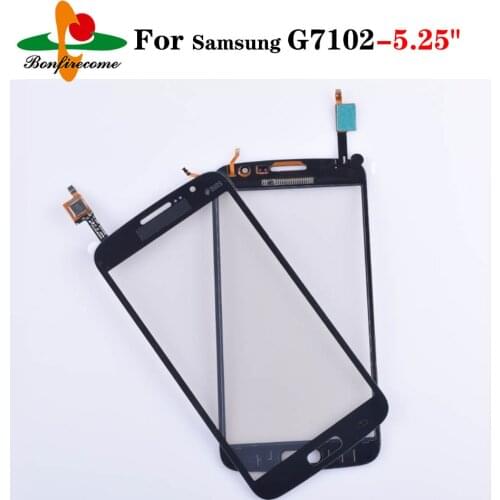 10Pcs\lot For Samsung Galaxy Grand 2 G7105 G7102 G7106 G7108 DUOS Touch Screen Digitizer Sensor Outer Front Glass Lens Panel