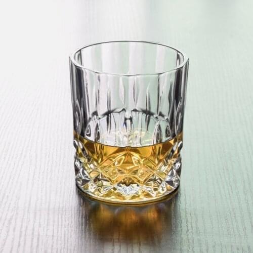 2 Pcs/lot luxury fashion home lead-free whiskey glass high quality party club wine glass cup for whiskey 200901-27
