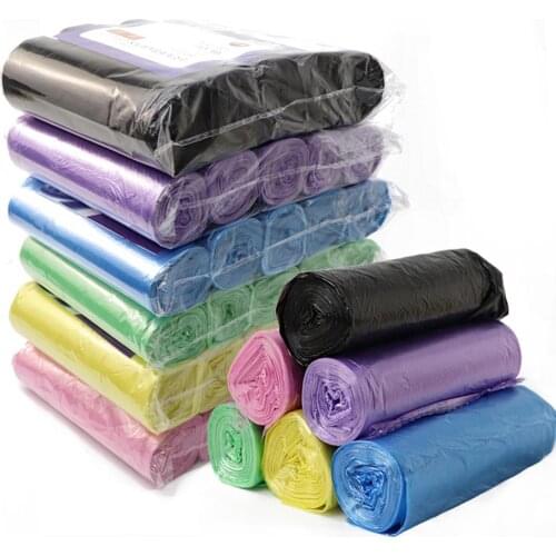 5 Rolls 100pcs Disposable Garbage Bag Kitchen Rubbish Bags Plastic Garbage Bag Kitchen Waste Bag Plastic Trash Bag Kitchen Tools