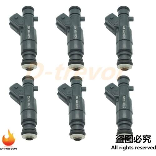 6Pcs OEM 0280156432 Fuel Injectors nozzle
