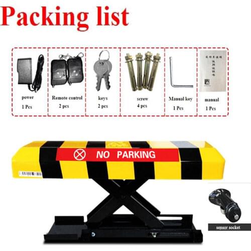 Remote controls automatic parking barrier,reserved car parking lock,parking facilities