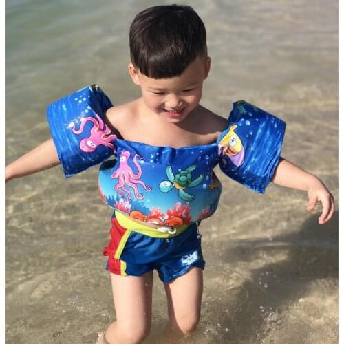 Baby Swim Toddler Float Swimming Ring Swimming Pool Infant Kid Beach Life Jacket Buoyancy Vest Age 2-7 Years