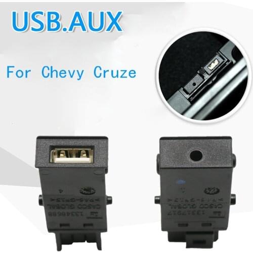 For Chevy Cruze 1.4 1.8 2008 2009 2010 2012 Usb AUX Port Assembly For Chevrolet Genuine Oem Parts 13318778 13348688