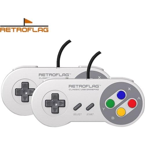 Retroflag Classic USB Wired Controller-J Gamepad for Raspberry Pi, Windows, Switch
