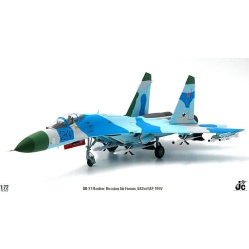 1:72 Su 27 Flanker fighter model toy 1992 Russian Air Force Static simulation product Flanker C Aircraft Airplane Models