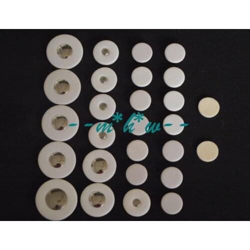 5 set Advanced real leather bass clarinet pads