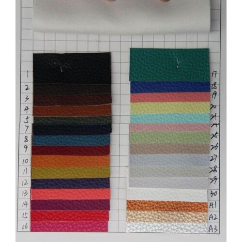 Furniture leather fabric wholesale pu leather seat car covers Litchi embossed fabric faux leather yard fabric