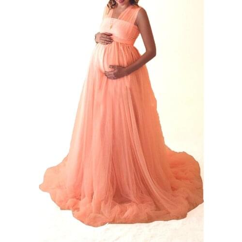 Pregnant Dress Summer New Splicing Lace Bandage Maternity Dress Mopping Floor Dress Vestido Maternity Dresses For Photo Shoot