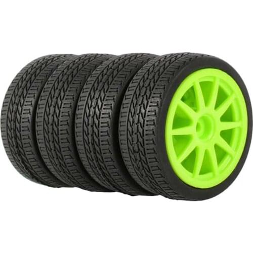 RC 910-6091 Speed Tires & Wheel insert sponge 4PCS For HSP HPI 1/10 1:10 Touring Car