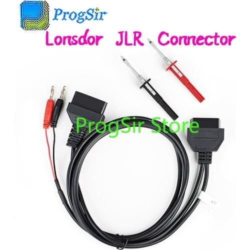 Lonsdor JLR Connector Adapter Cable For Land Rover Jaguar All Key Lost Programming by OBD Work With K518ISE