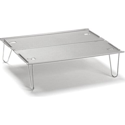 Outdoor Aluminum Alloy Camping Folding Table Portable Mini Table Barbecue Coffee Table Super Light Camping Table