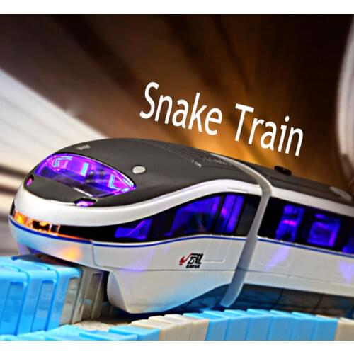 Gesture Control Snake Electric Train Railway Toy RC Trains Tracks Train Toys Childrens Railway Set Simulation Trains Model Toy