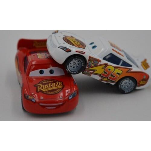 Disney Pixar Cars Jackson Storm Cars 3 Newest 2pcs No.95 Lightning McQueen 1:55 Diecast Metal Alloy Toys Model Car Birthday Gift