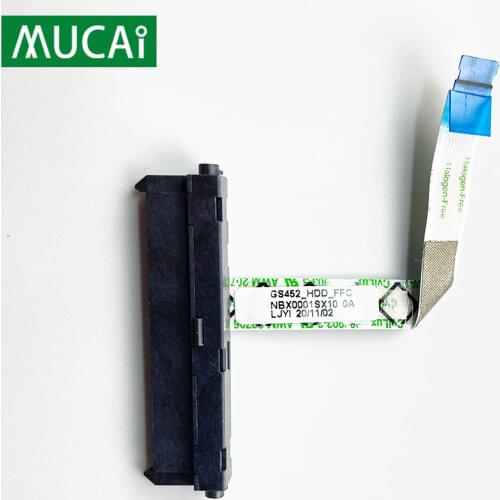 For Lenovo Ideapad 3 14 14SARE 14ADA05 14S 14sIML 14siil GS452 2020 SATA Hard Drive HDD SSD Connector Flex Cable NBX0001SX00