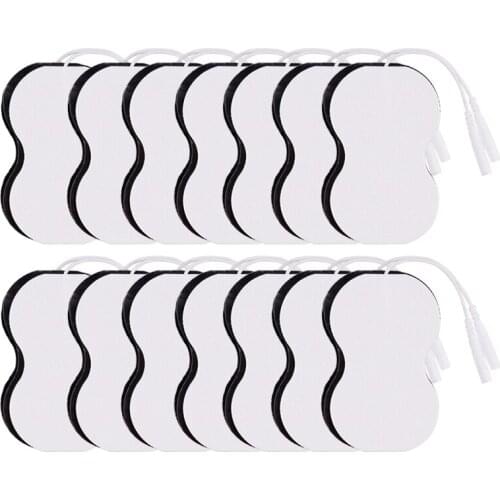 20/30/50pcs Gourd Electrode Pads Digital For TENS Therapy Massager Relax Pain Relief Muscle Electro Stimulator Health Care Tool