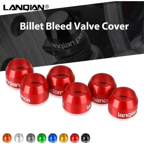 Motorcycle Billet Bleed Valve Cover Kit For Ducati MULTISTRADA 620 950 1000 1100 1200 1260 Enduro S GT Pikes Peak Touring Parts
