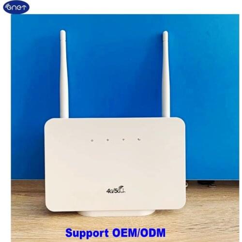 Low Price 4G DESK Router With Sim Slot LTE Cat4 Indoor CPE Free Customization 150Mbps Support 32 Users