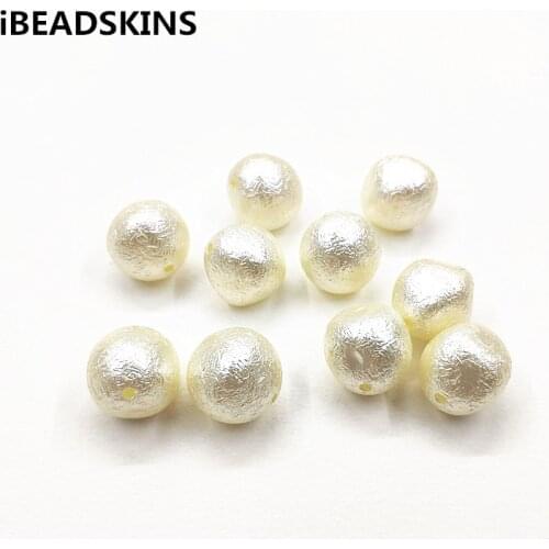 New arrival! 15x14mm 280pcs Imitation pearls Wrinkle effect irregular round for Necklace,Earrings parts,hand Made Jewelry DIY