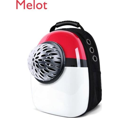 Cat Bag Pet Diaper Bag Cat Cage Space Bag Portable Cabin Bag Shoulder Dog Backpack Book Packaging Cat Supplies