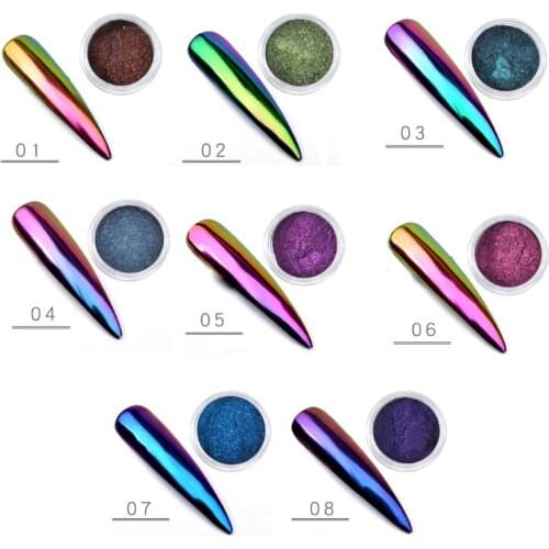 Mirror Pearl Powder Epoxy Resin Glitter Chameleons Pigment Resin Jewelry Making