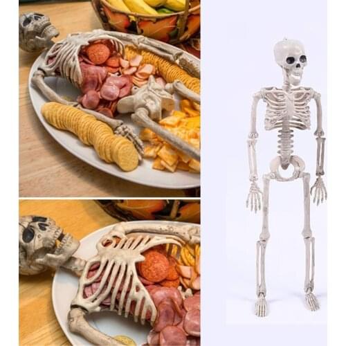 1PC Halloween Horror Skull Skeleton Halloween Props Evil Party Favors Halloween Eve Scary Party Decoration