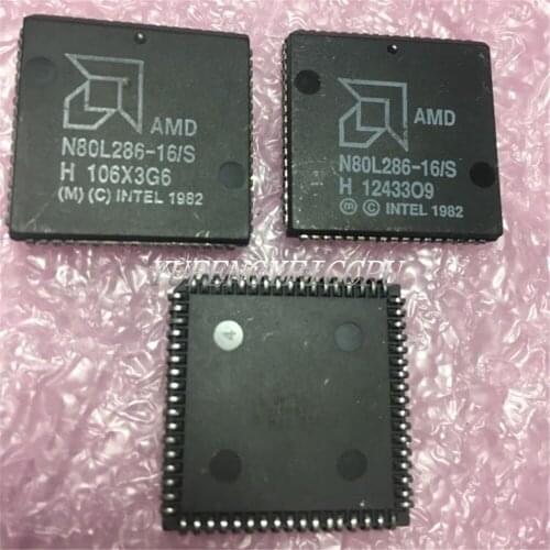 N80L286-16/S AMD Antique cpu collection testimony of history antique computer accessories