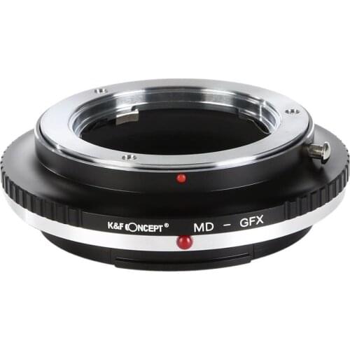 K&F Concept adapter for Minolta MD Mount Lens to Fuji GFX 50S 50R GFX Mount Medium Format Camera