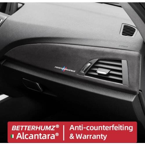 Betterhumz Alcantara For BMW F20 F21 F22 F23 1 Series 2 Series M Performance Car Dashboard Decals Interior Mouldings Accessories