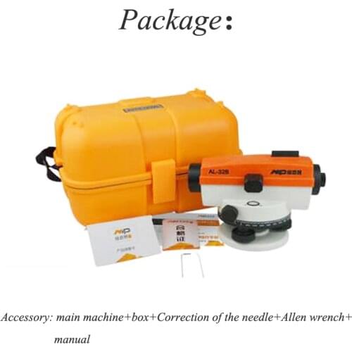 Automatic Levels Meter Outdoor Engineering Surveying & Mapping level measuring instruments Construction Tools AL-32
