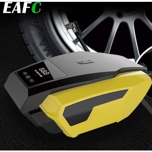 Car LED Digital Display Air ComprESSor Portable Inflatable Pump 12V Automobile Tire Fast Inflator Mini Electric Auto For Trave