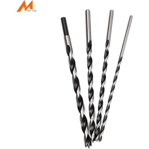 Long Reach Drill Bit Carbon Steel 250MM Length 6mm 8mm 10mm 12mm Dia Straight Round Shank Twist Drilling Tools for Woodworking