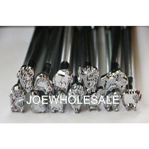 Leather tool,carving printing tools,leather metal stamp