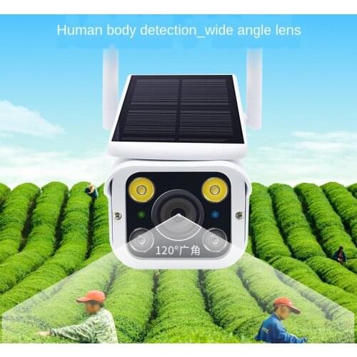 Solar Power IP Camera A8 with Wifi Outdoor Charging Battery Motion Detection Security Camera Night Vision CCTV Surveillance