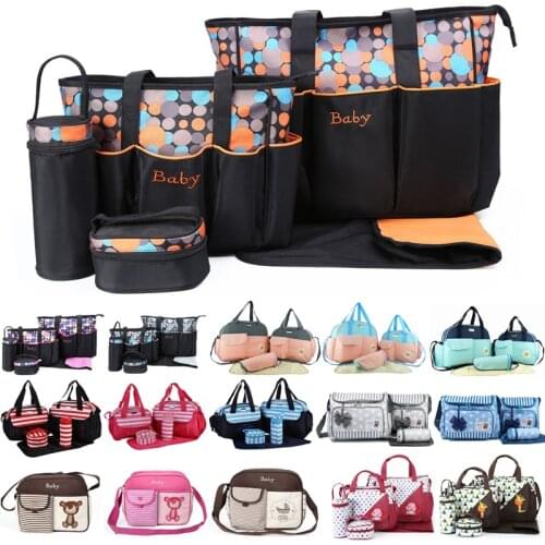 Shoulder Diaper Bag Set Mummy Maternity/Nappy Bag Baby Bag Multifunctional Large Capacity Travel Nursing Bag Baby Care Bags