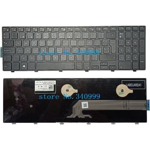 New Spanish Keyboard For Dell Inspiron 15 3000 5000 3541 3542 3543 5542 15-5547 15-5545 Keyboard No Backlit