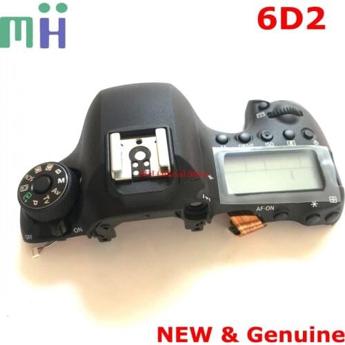 NEW 6D2 Top Cover Unit with Top LCD Mode Dial Button For Canon 6D MARK II 6D II / M2 / MARK2 6DII 6DM2 Part